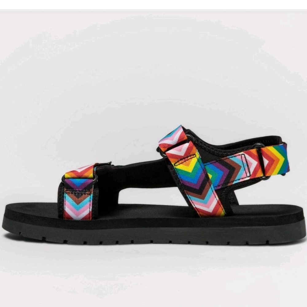 GLSEN Pride Black Adult Adventure Size 8 Women's or Men's 6 - Picture 3 of 7